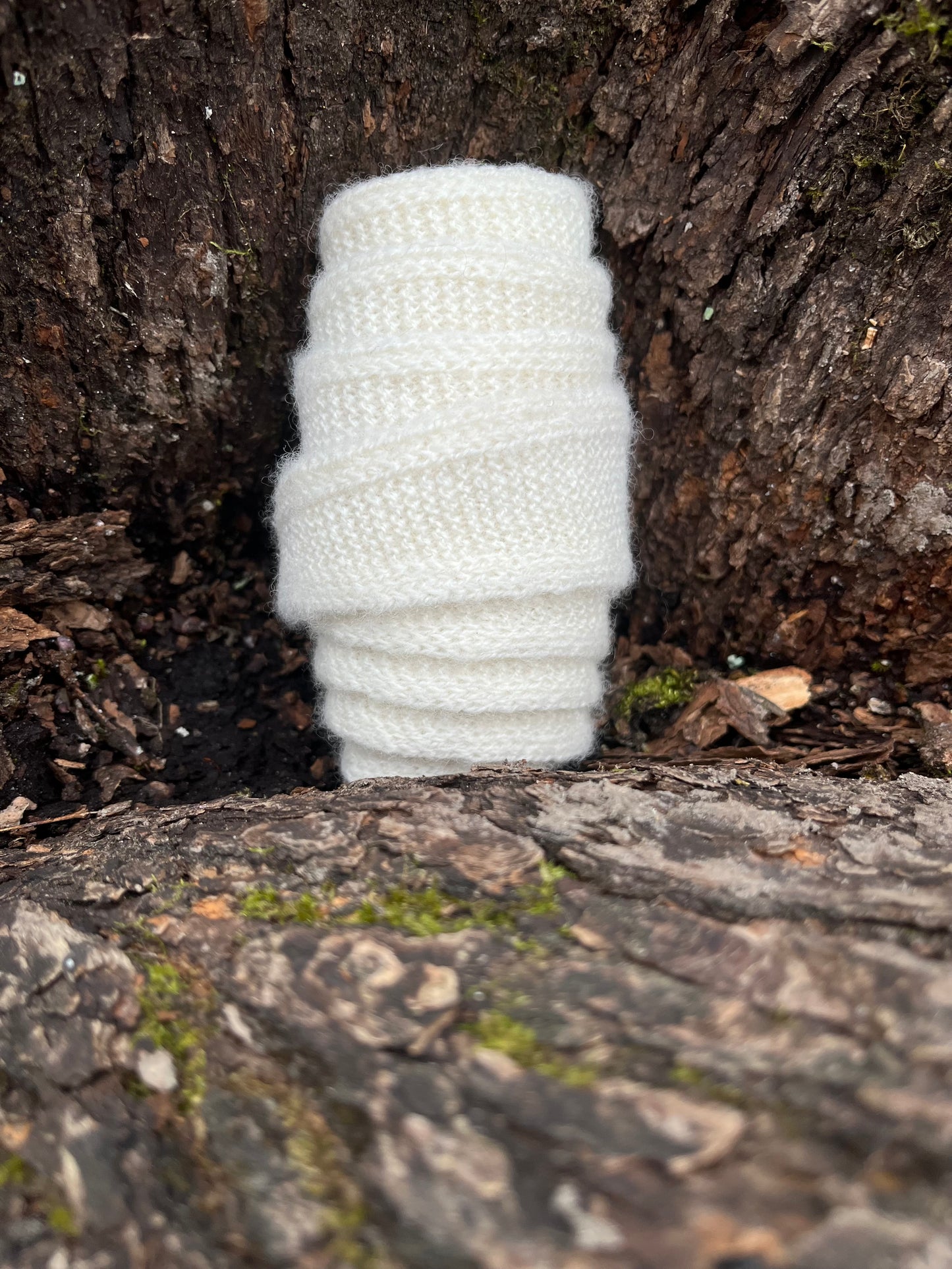 Mindre scarf av 100% svensk producerad merinoull